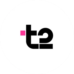 Логотип компании Теле2