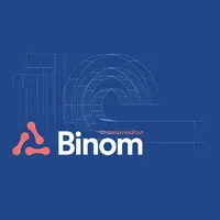 Логотип компании BINOM